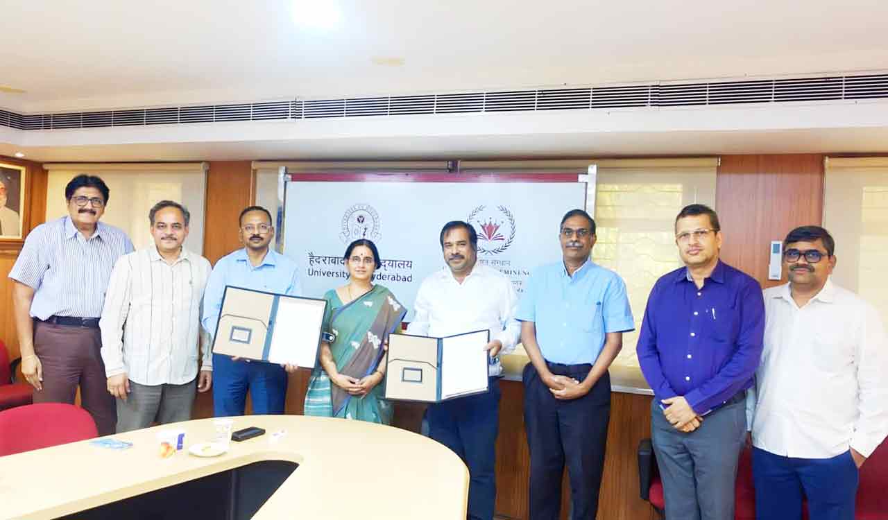 University of Hyderabad signs MoU with INFORM for climate resilience research