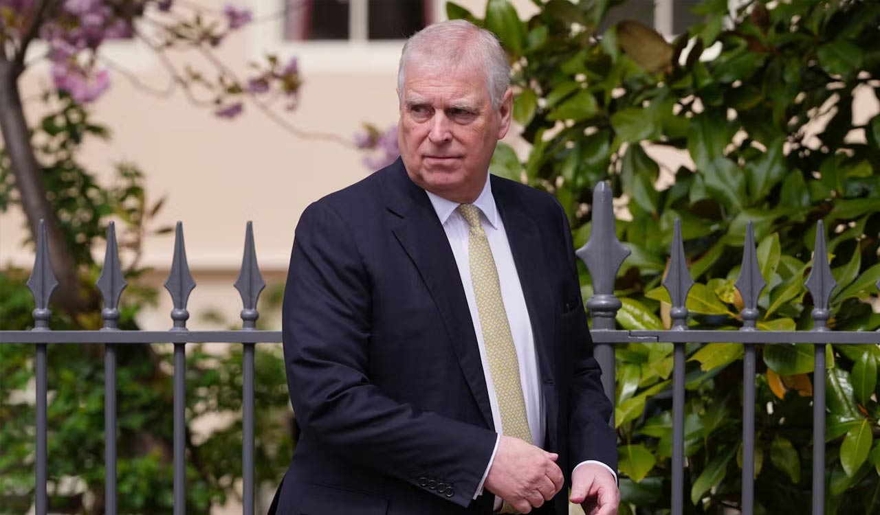 Man charged with harassing former Prince Andrew near his home