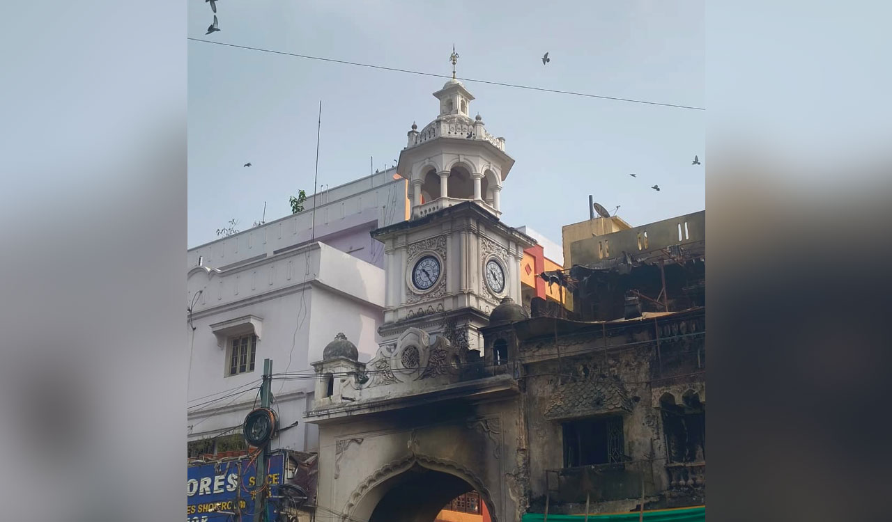 Century-old Shah-Ali-Banda clock tower lies silent five months after blast