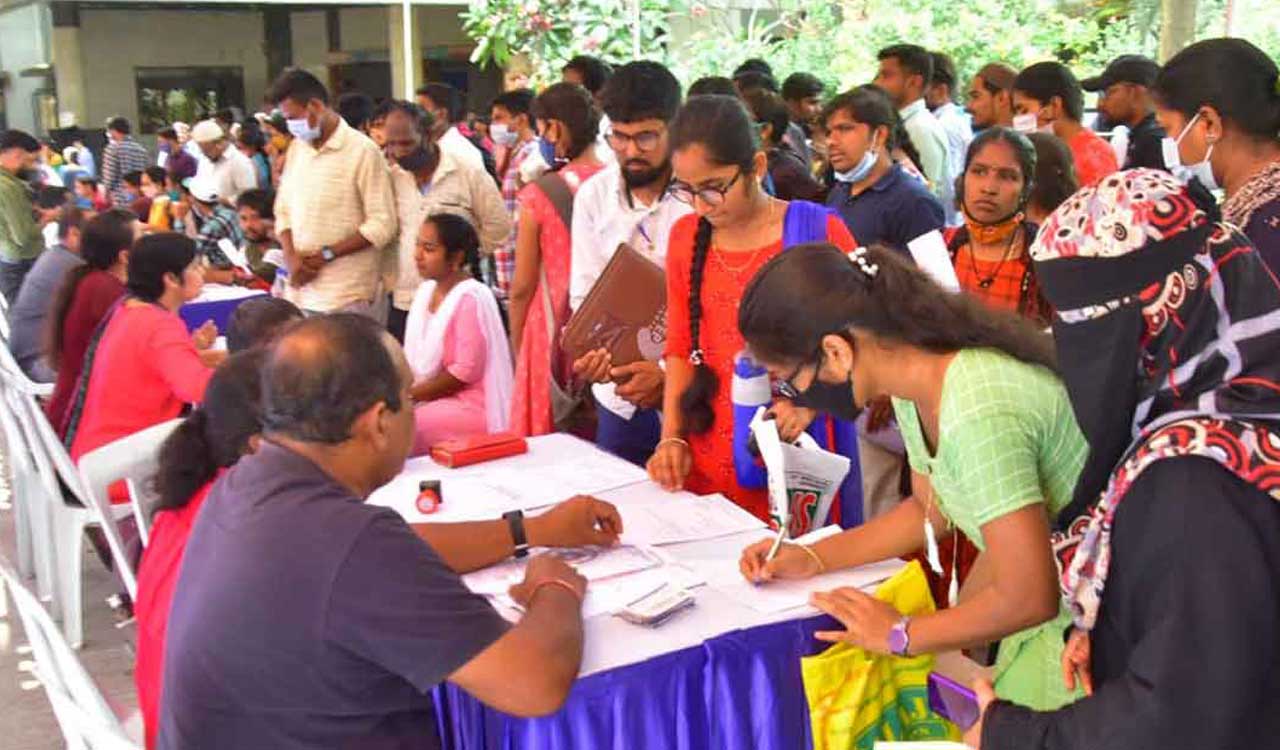 Job mela for every three months in Karimnagar: Collector