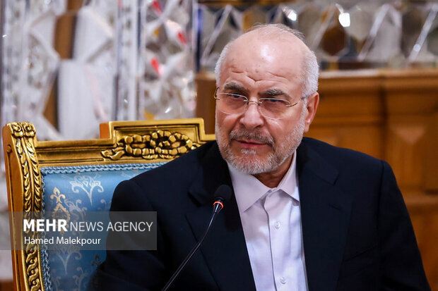 Ghalibaf commends volunteer relief group during US aggression