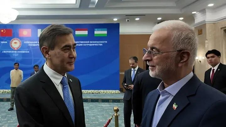 Iran’s interior min. meets with SCO chief in Bishkek for talk