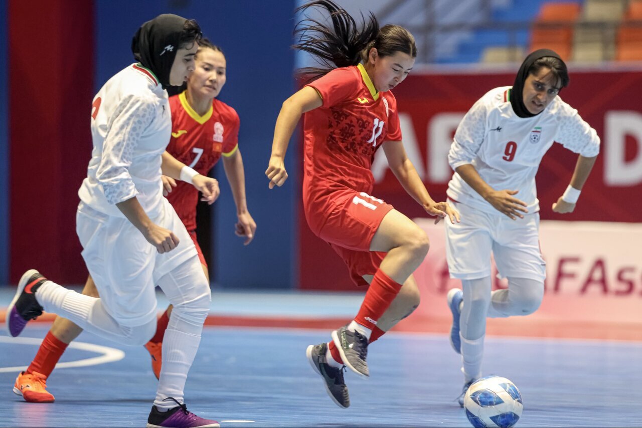 Iran thrash Kyrgyzstan at CAFA Women’s Futsal Championship 20