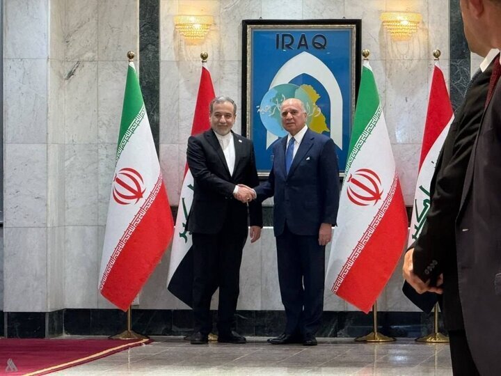 VIDEO: Iran FM Araghchi meets with Fuad Hussein in Baghdad