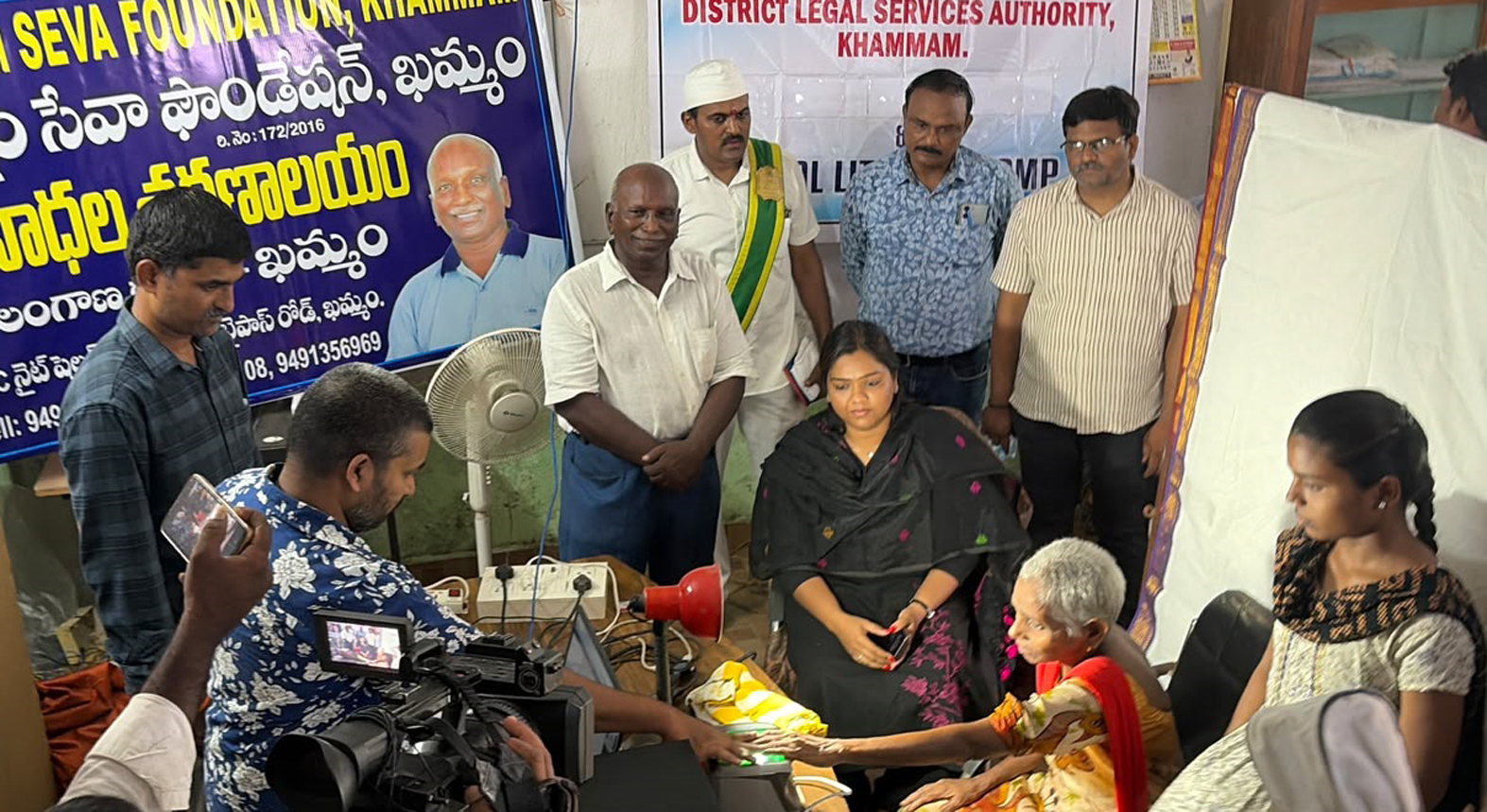 Aadhaar enrolment camp brings hope to inmates at Khammam shelter