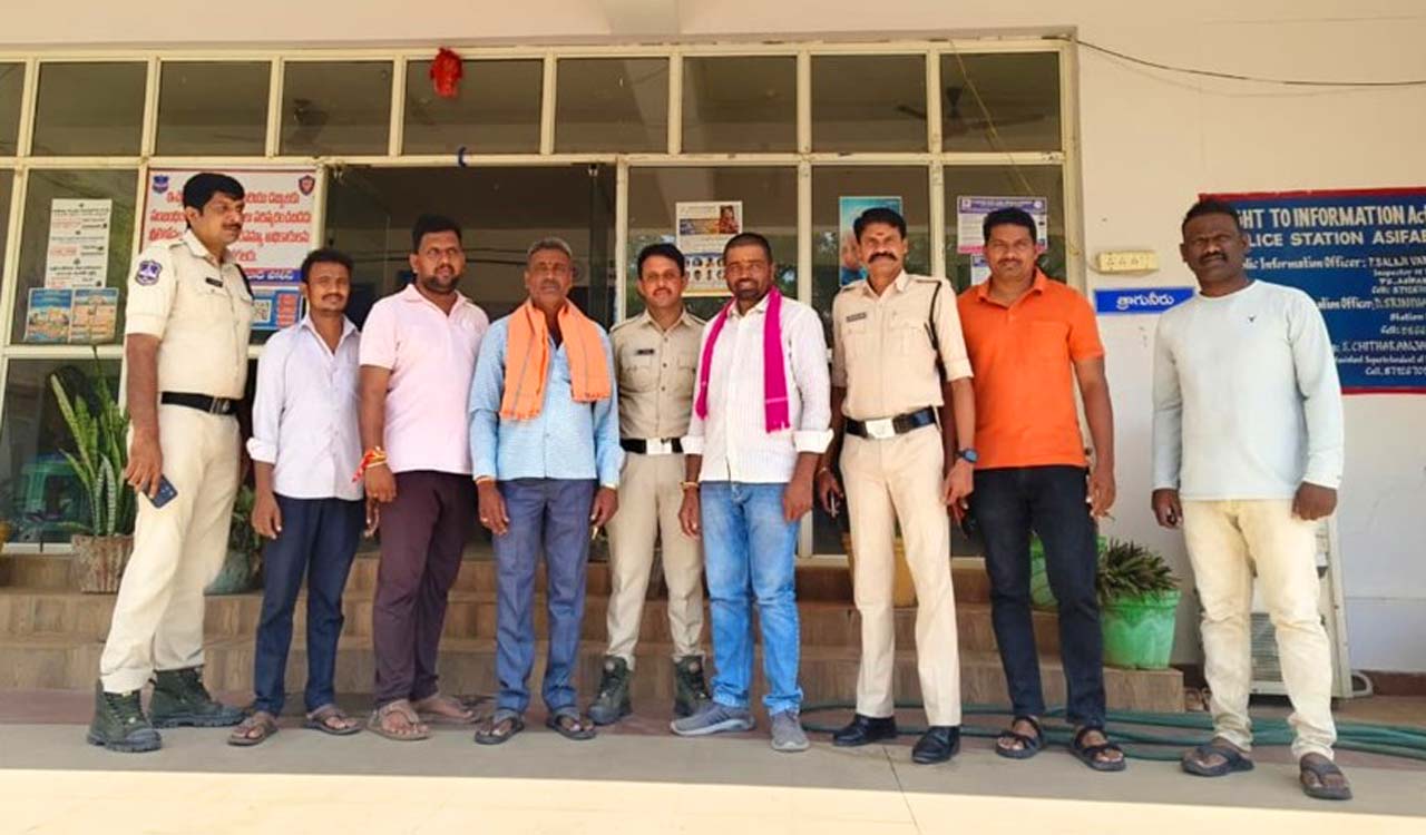 BRS cadres detained ahead of CM Revanth’s tour to Asifabad