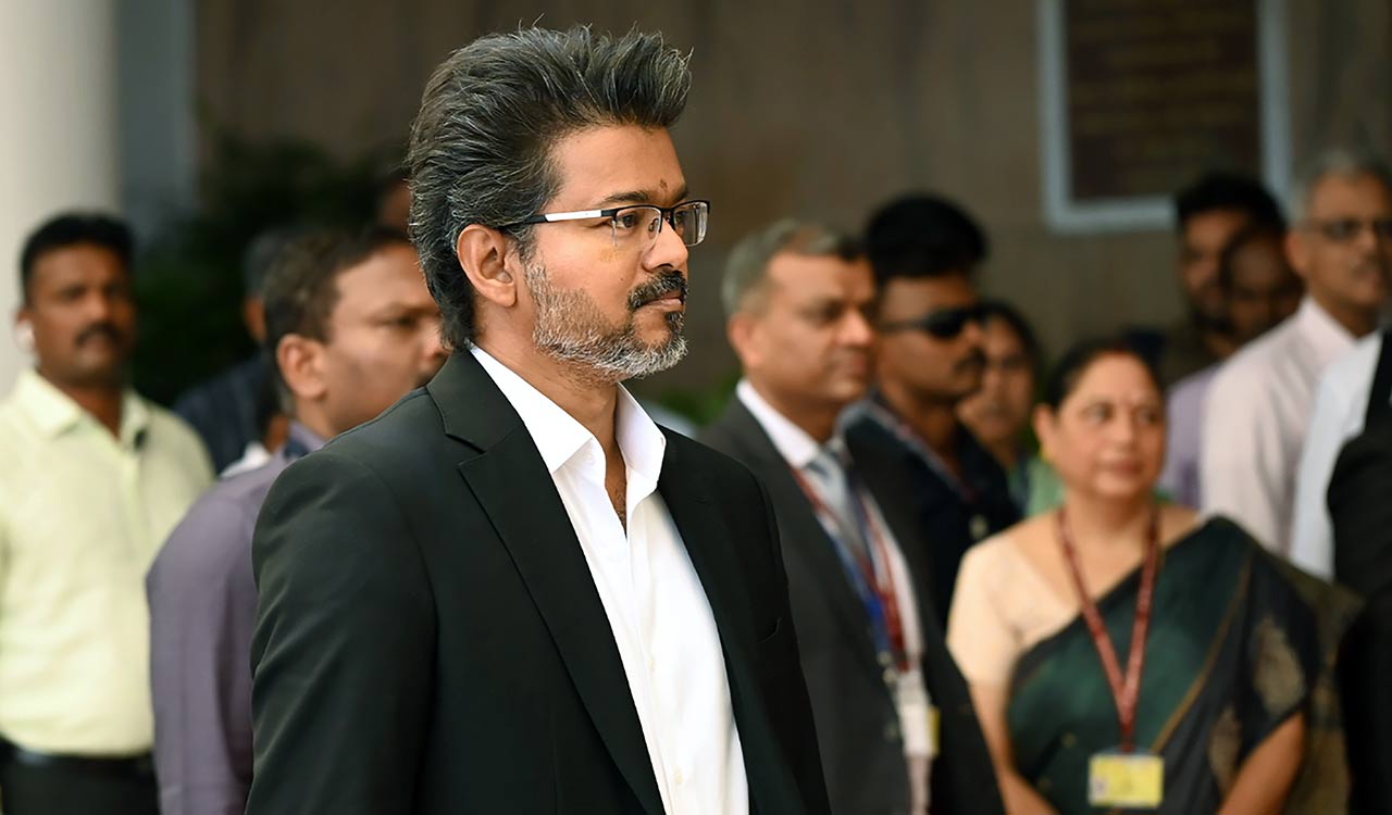 Vijay hits back at DMK, defends governance and social justice record