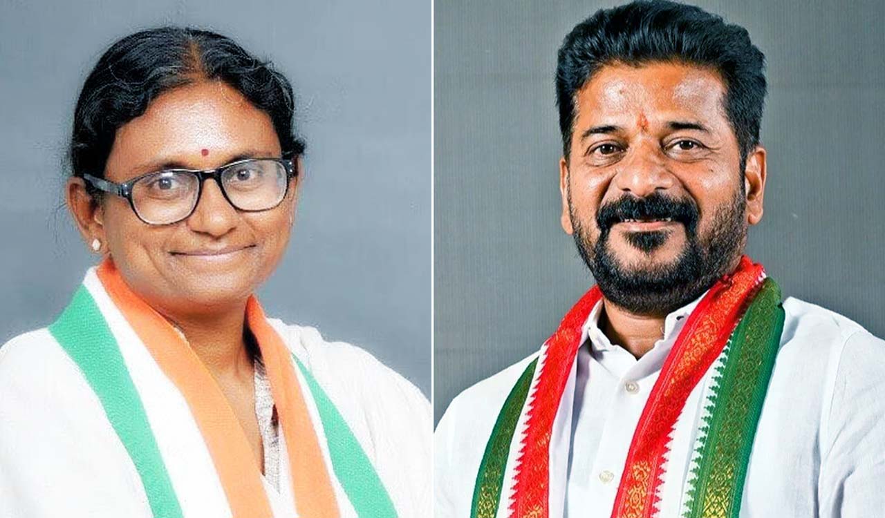 Revanth Reddy, Congress leaders condemn rejection of Meenakshi Natarajan’s nomination