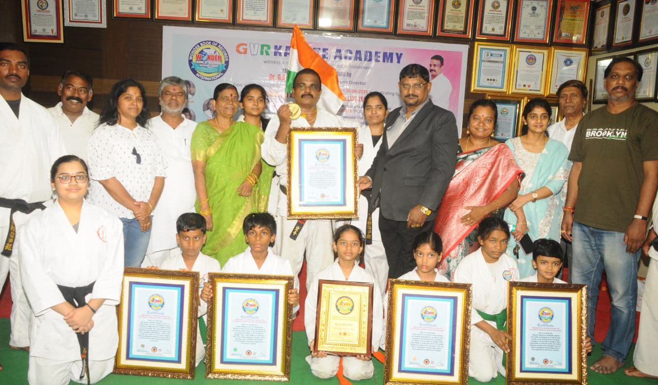 Gopal Reddy sets world record for a cause