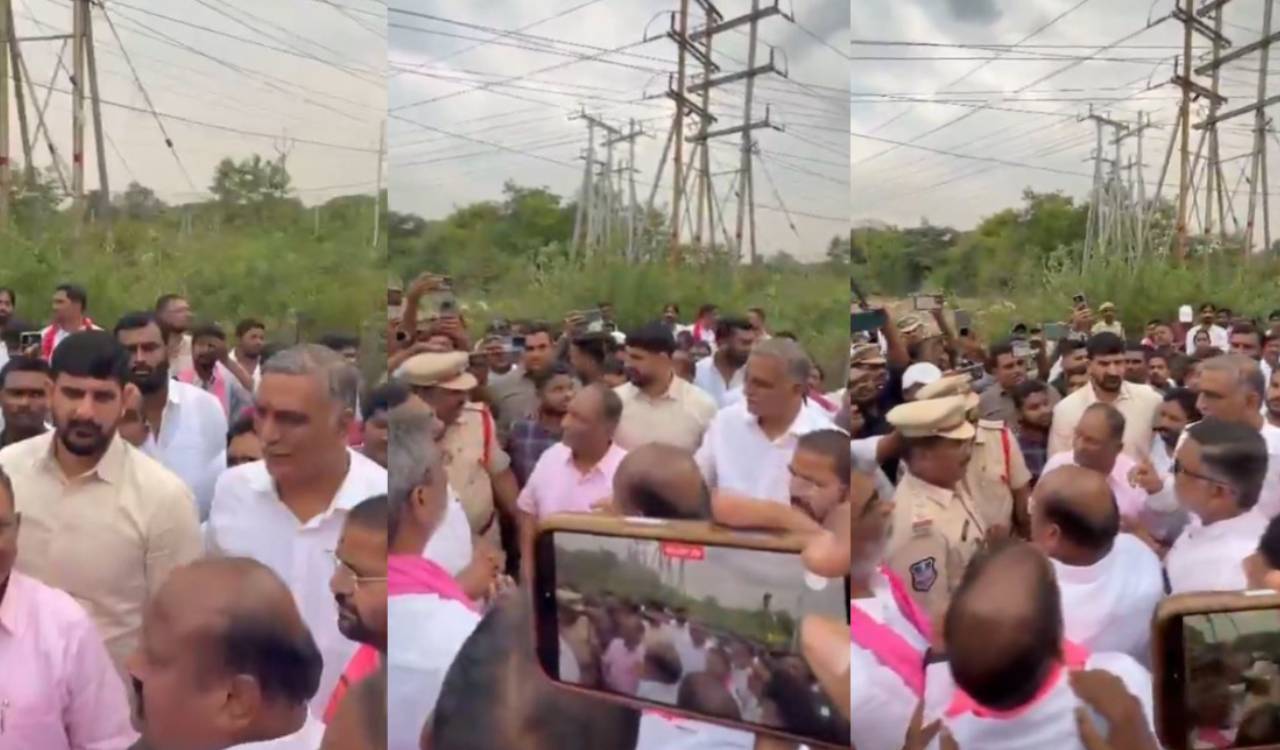 Tension in Ramagundam as police block Harish Rao’s visit to Coal Handling Plant