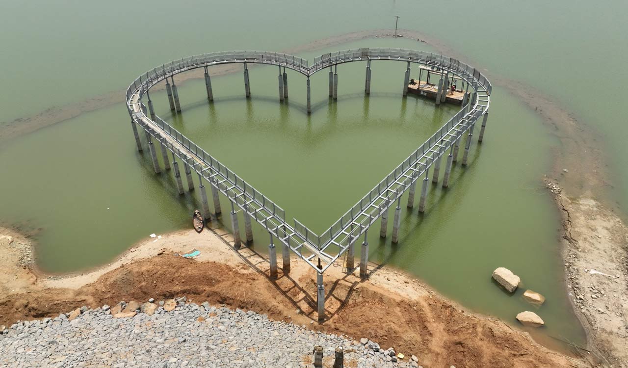 Yellamma Cheruvu glass bridge to boost tourism in Husnabad
