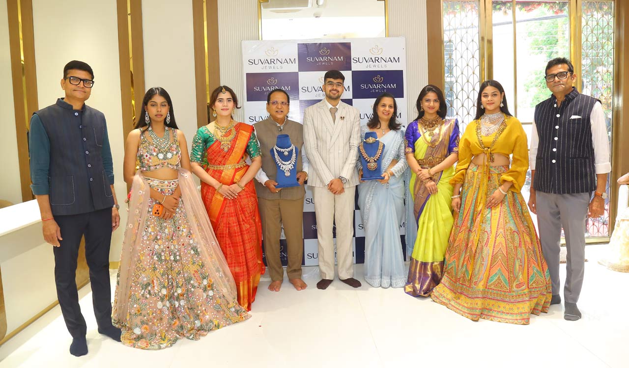 Suvarnam Jewels opens second showroom in Hyderabad’s Banjara Hills