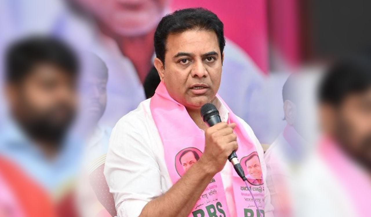 Hold Congress leaders by their collars if crops are not procured, says KTR