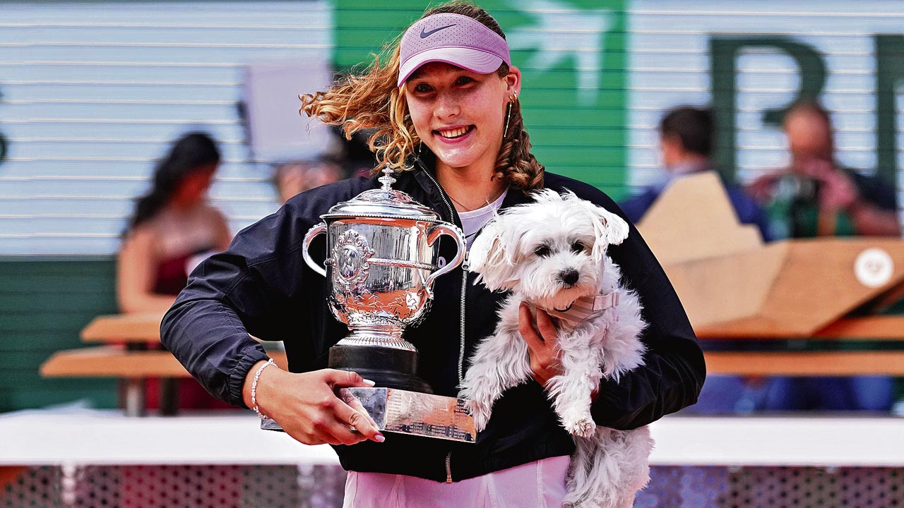 Mirra Andreeva becomes youngest French Open champion since 1992