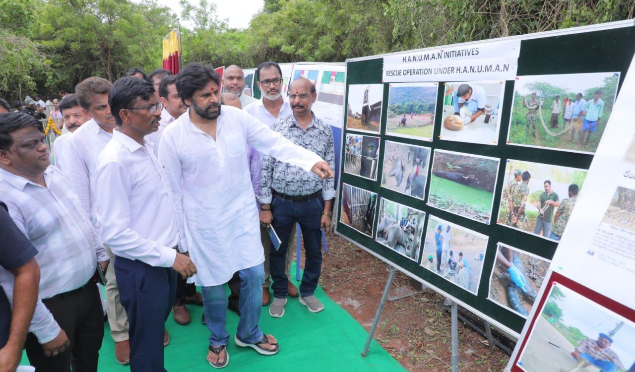 Pawan Kalyan lays foundation stone for Common Facility Centre for forest research, conservation