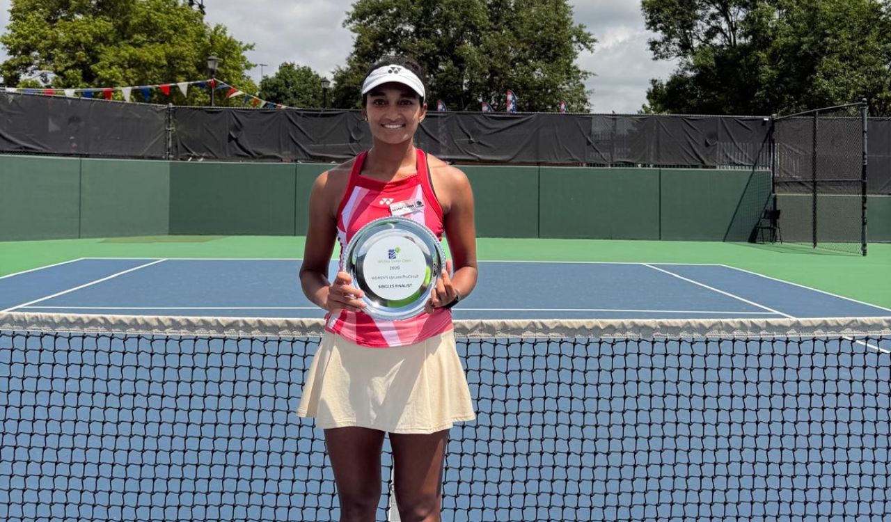 Sahaja Yamalapalli finishes runner-up in ITF W35 tennis tournament in USA