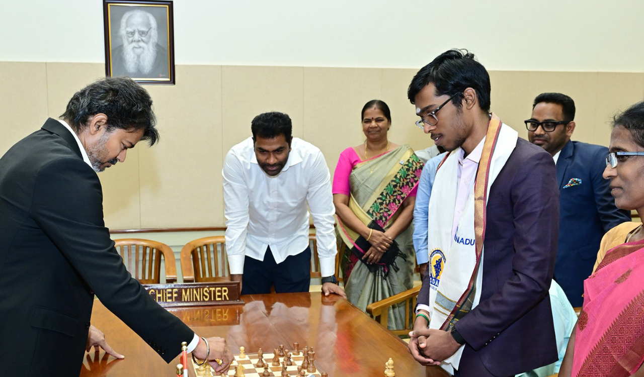 Vijay honours Praggnanandhaa with Rs 50 Lakh after Norway chess triumph