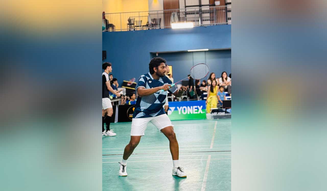 Aneeth Repudi hopes to make a mark in US badminton circuit