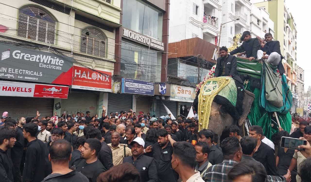 Kerala elephant ‘Sreedevi’ to carry Bibi-ka-Alam during Hyderabad Muharram procession