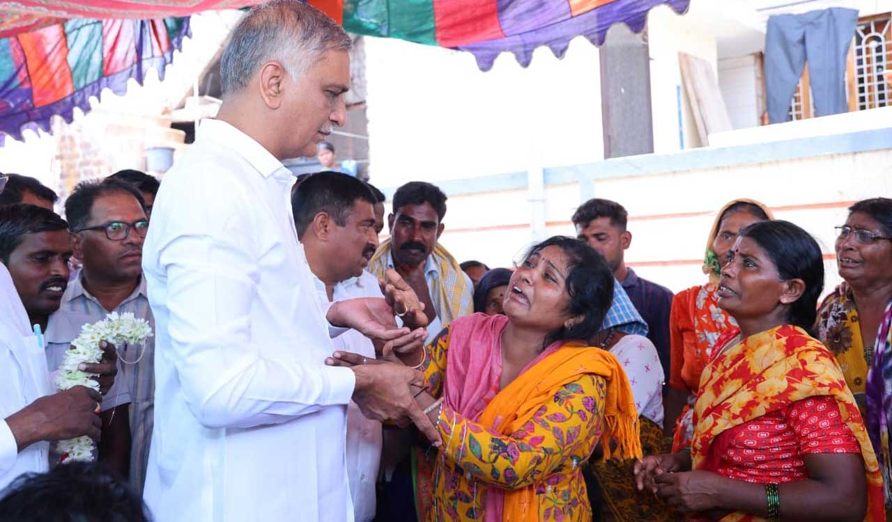 Harish terms farmer’s death as murder by govt after he dies of heart attack