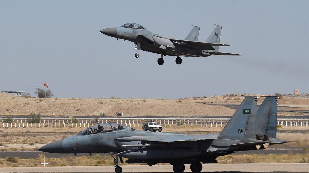 Yemeni forces launch missile strike against air base in Saudi Arabia