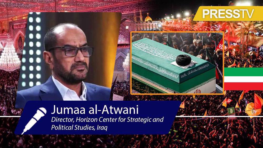 Martyred Leader’s massive Iraq funeral showed Iran-Iraq unity, dealt blow to US plots: Analyst