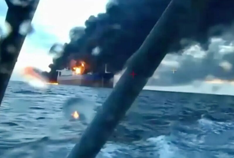Tanker reportedly hit by projectile off Oman