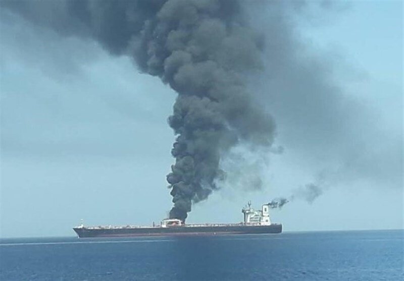 Two tankers explode in Hormuz mined zone, IRGC says