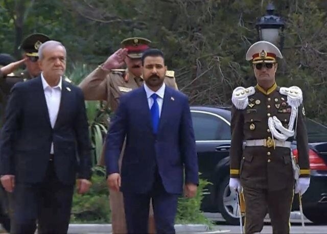 Pezeshkian hosts Iraqi PM for talks in Tehran