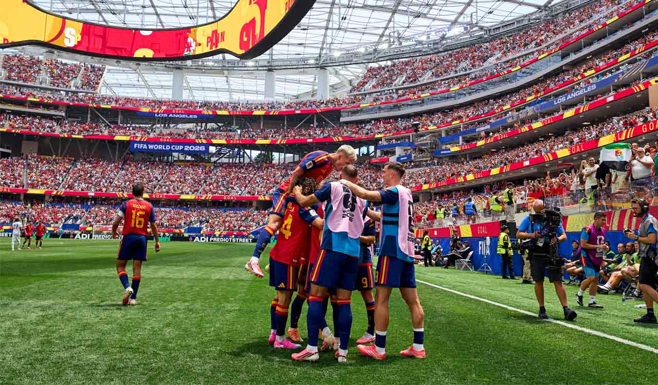 FIFA WC 2026: Spain beat Austria 3-0 to reach Round of 16, Unai Simón sets World Cup record