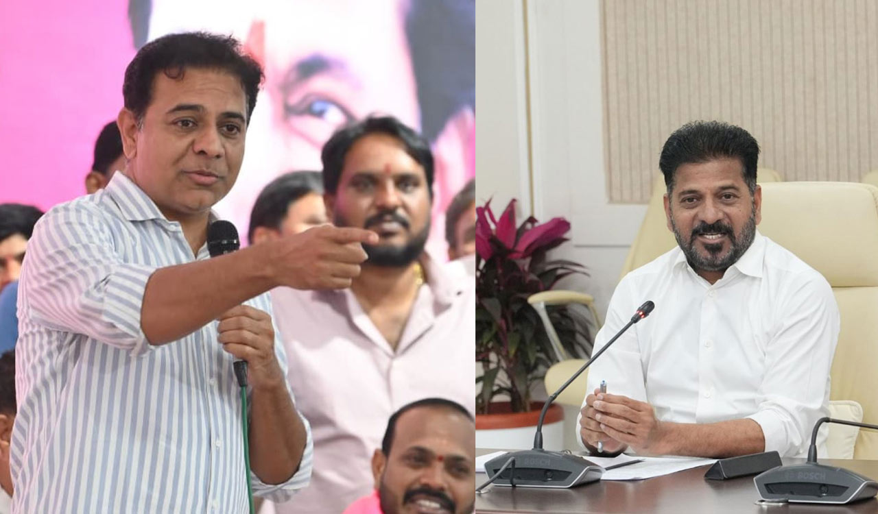 KTR to issue legal notice to Revanth over Globarena allegation