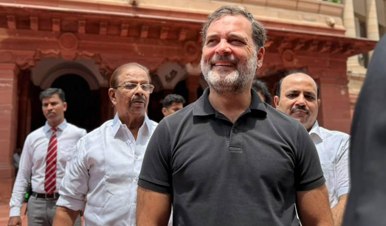 Rahul Gandhi misused LoP privileges, protest outside PM’s residence childish: BJP