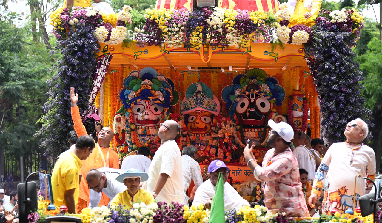 Hyderabad celebrates Jagannath Rath Yatra with grand processions