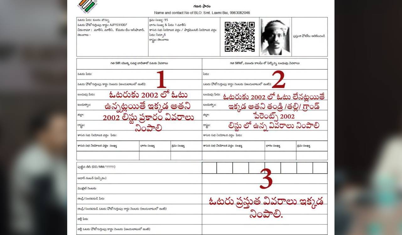 Submit enumeration forms or risk deletion from electoral rolls, warns Telangana CEO
