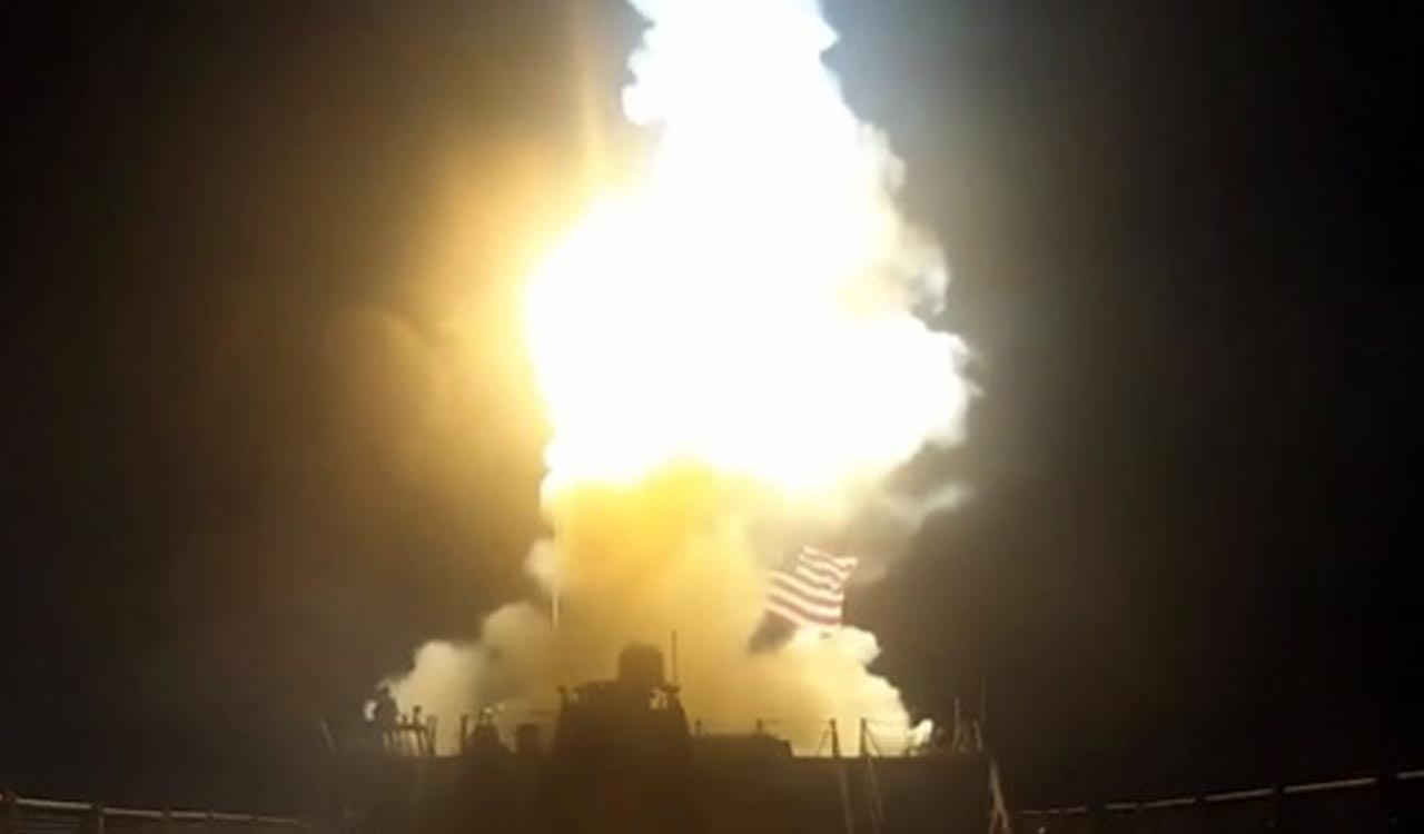 Explosions break out near US base in northern Iraq
