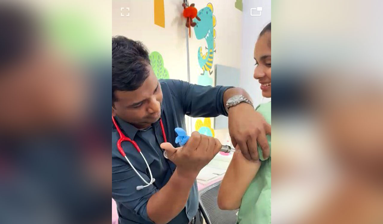 Miracle Hospital conducts needle-free vaccination camp for children in Hyderabad