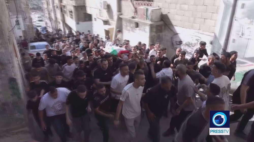 Hundreds attend funeral of Palestinian teen killed in Israeli raid on West Bank