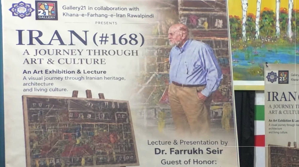 Art exhibition in Pakistan honors Minab children, highlights Irans rich culture