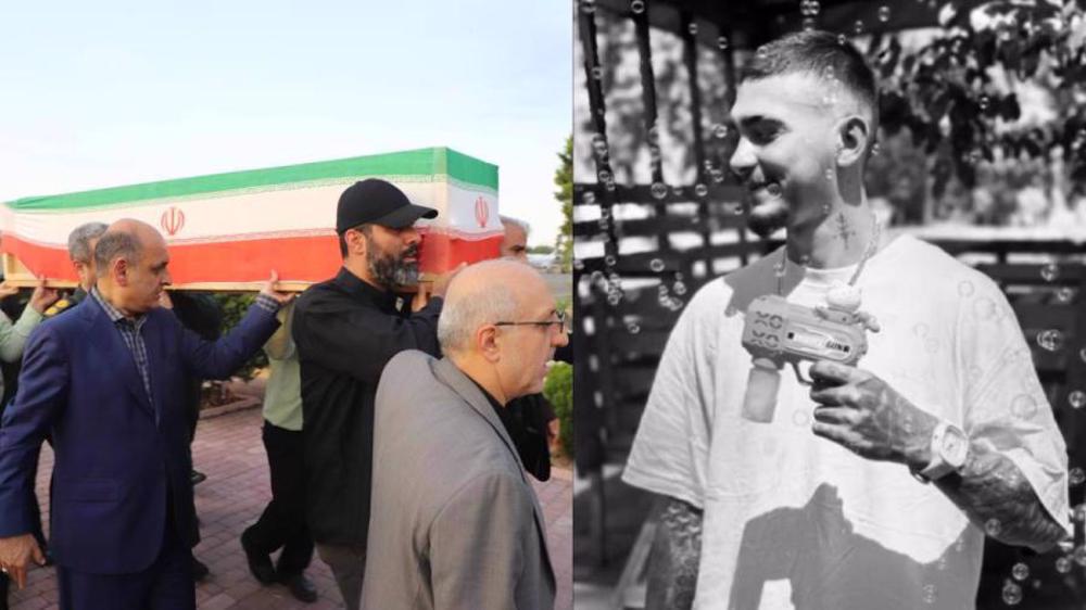 Body of Iranian sailor martyred in Ukrainian strike returns home
