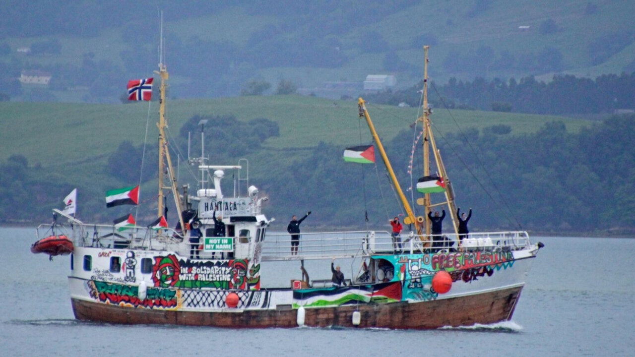 VIDEO: Handala II sets sails towards Gaza