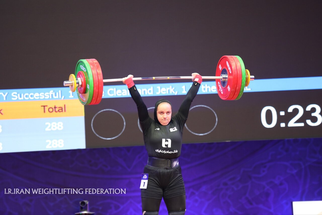 Iran finishes runner-up in Asian Youth Weightlifting C'ships