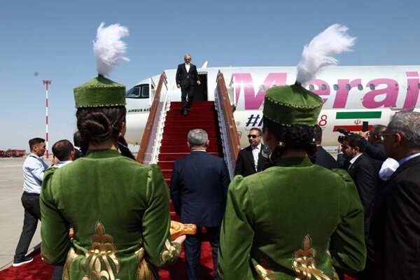Pezeshkian arrives in Bishkek for SCO summit, regional talks