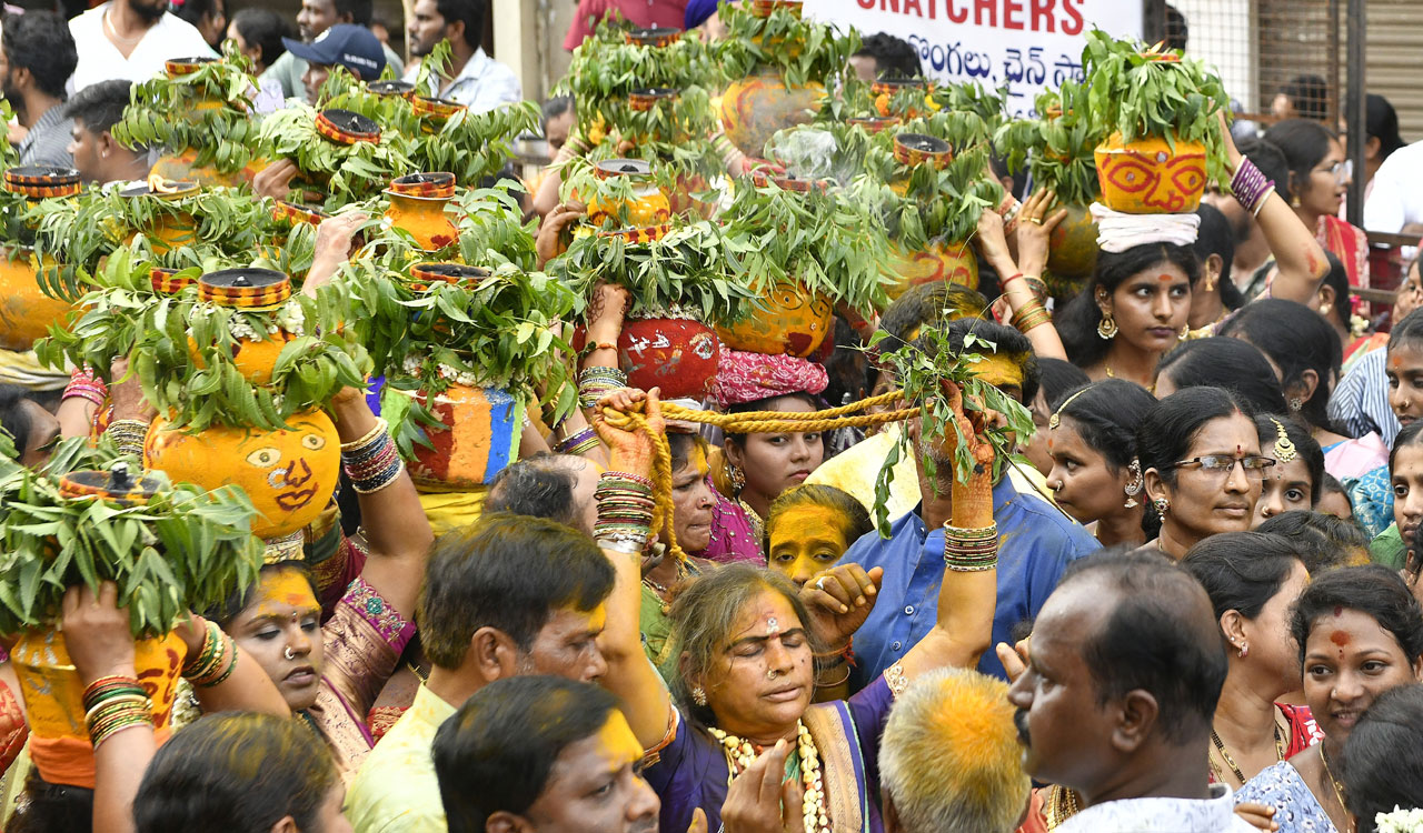 Hyderabad Bonalu 2026: Old City celebrates festival with thousands of devotees