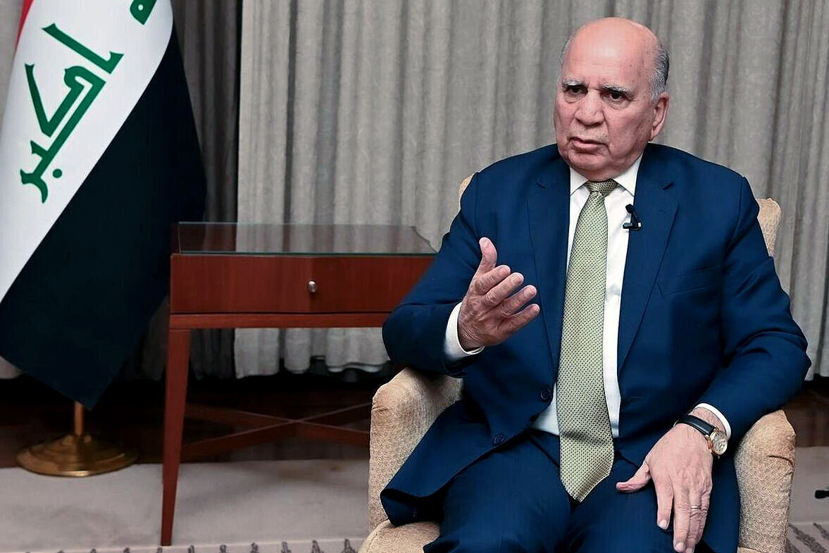 Iraq’s FM stresses resolving diplomatic disputes btw Iran, US