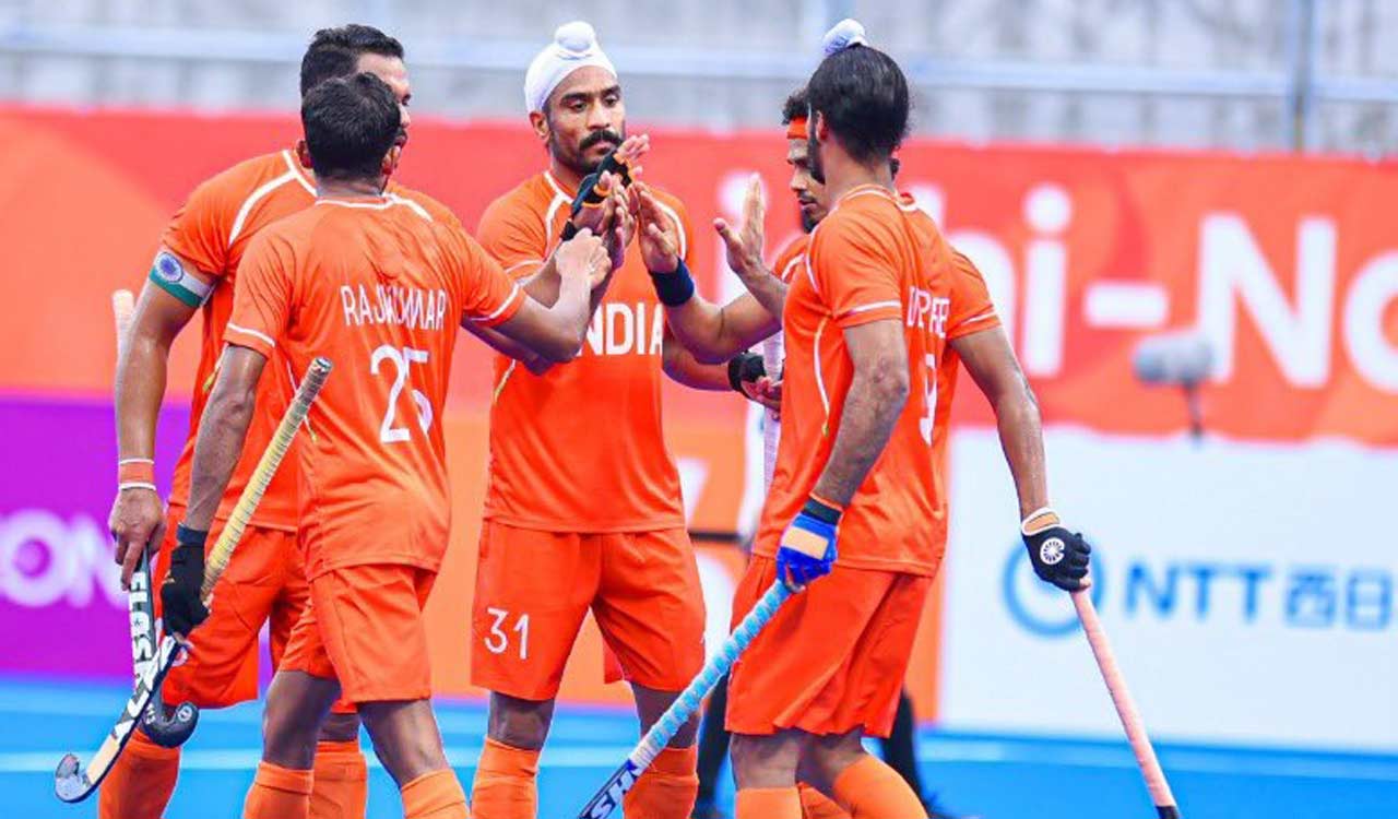 India begin Asian Games hockey title defence with 13-1 rout of Indonesia