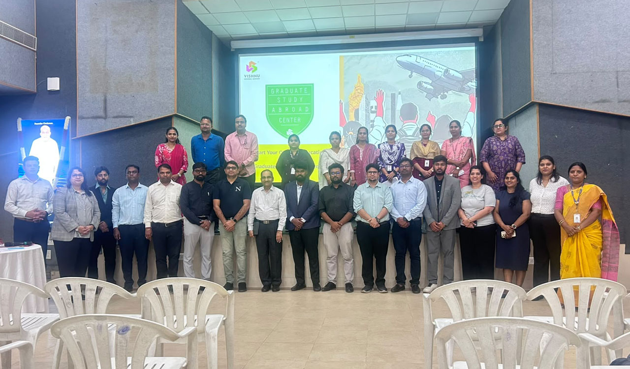 BVRIT hosts foreign higher education awareness seminar and passport mela