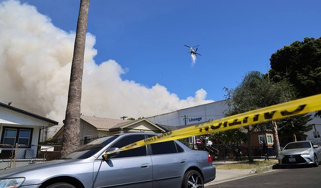 Two pilots killed in helicopter crash fighting wildfire in US California