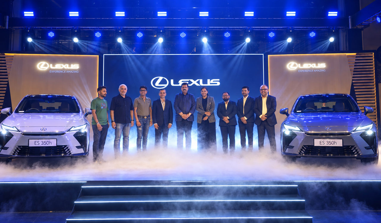 Lexus India launches Lexus ES 350h in Hyderabad
