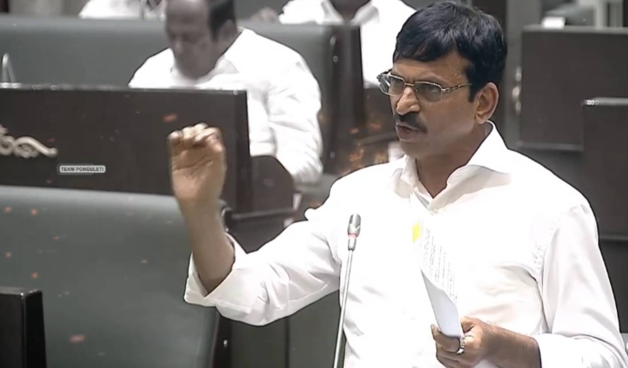 Revenue Minister Ponguleti blames BRS for 22A prohibited land list mess