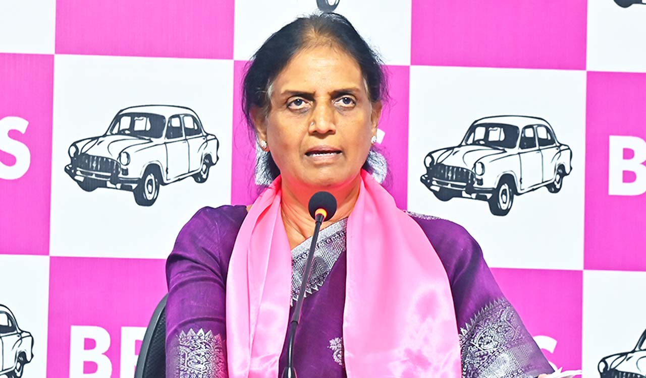 Sabitha Indra Reddy raises concerns over drop in government school enrolment